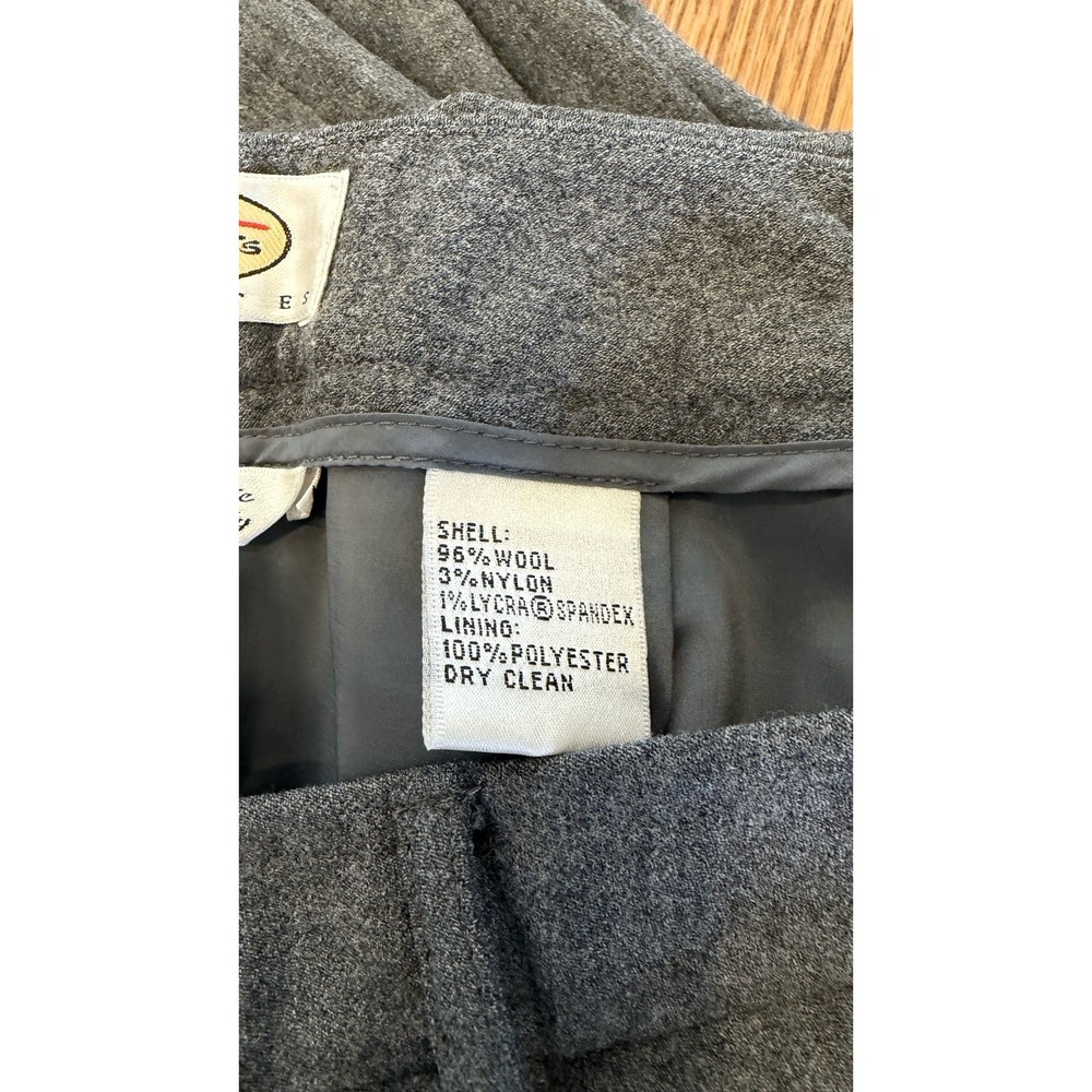 Lot of 3 Talbots Pants – SZ 8 & 8 Petite, Crop, Wool, Stretch See All Photos - Picture 10 of 16